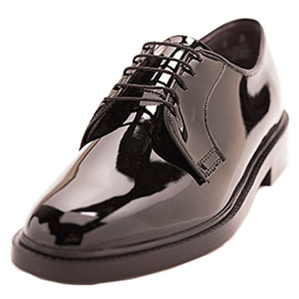 CAPPS Airlite Uniform Footwear men's Capital Brown Shiny Oxford
